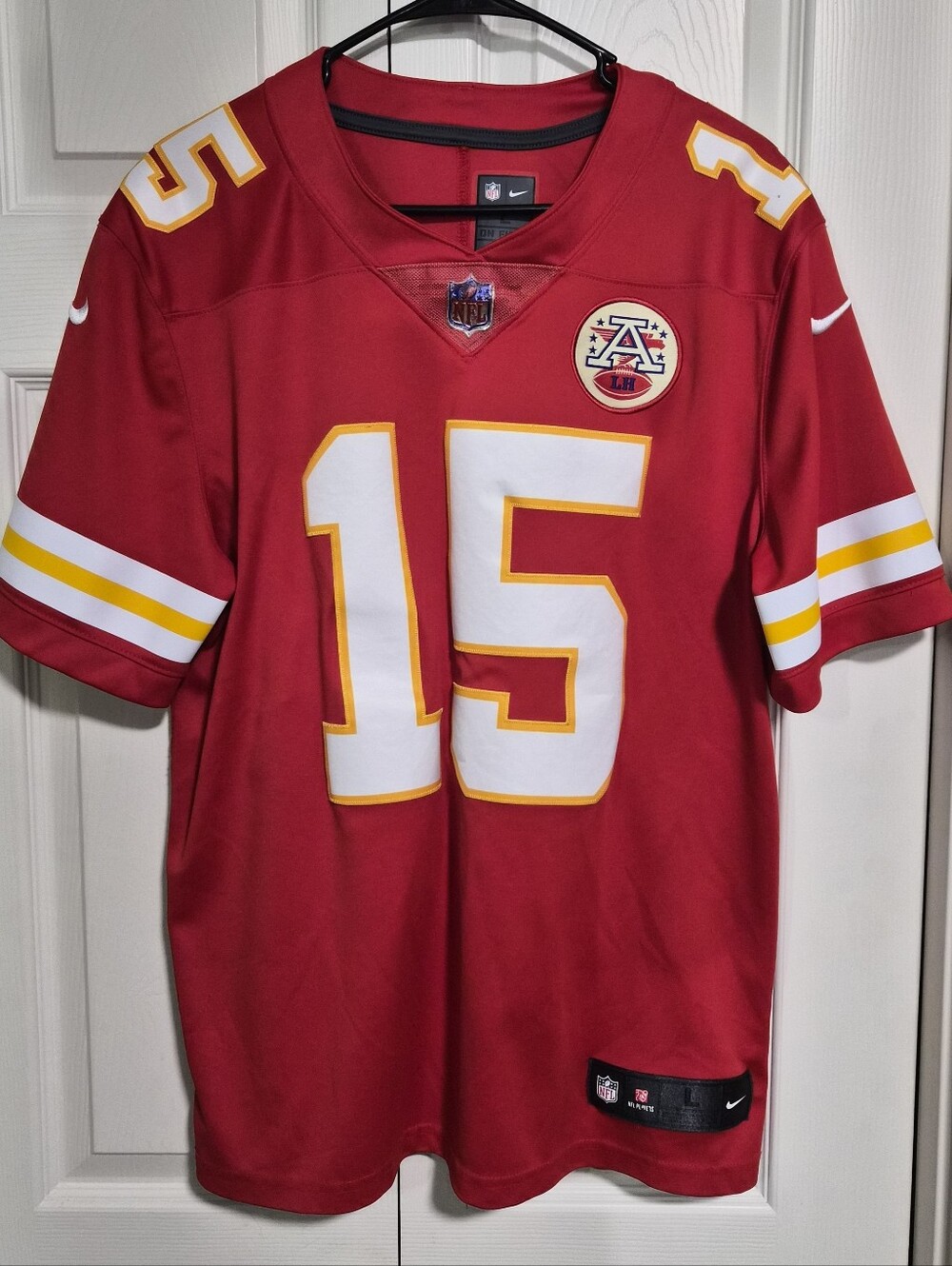 Men's Nike Dri-fit "On Field Edition" Mahomes Chiefs Jersey Sz. L